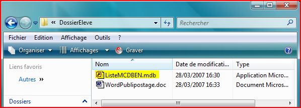 2 Fichiers cr&eacute;&eacute;s