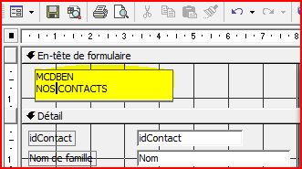Zone d'&eacute;tiquette